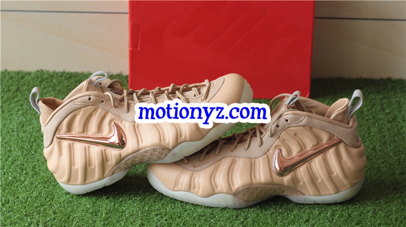 Nike Air Foamposite Pro PRM QS Vachetta Tan